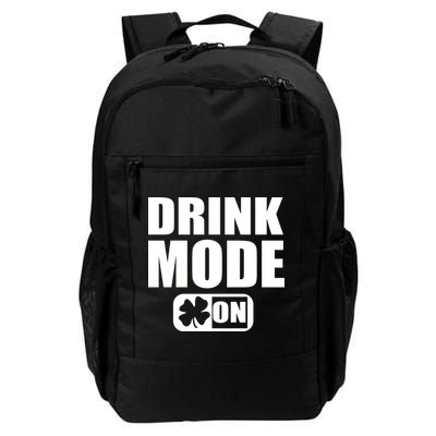 Drink Mode On Funny St. Patrick's Day Backpack
