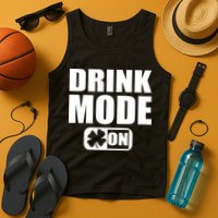Drink Mode On Funny St. Patrick's Day Tank Top