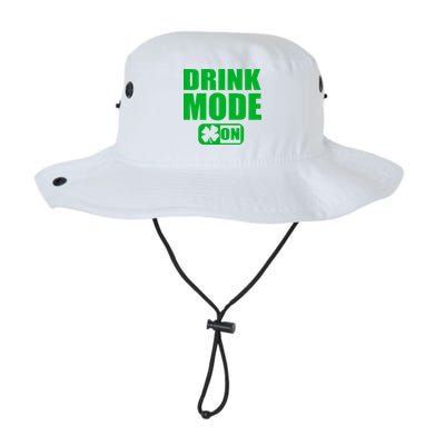 Drink Mode On Funny St. Patrick's Day Legacy Cool Fit Booney Bucket Hat