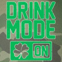 Drink Mode On Irish Clover Legacy Tie Dye Trucker Hat