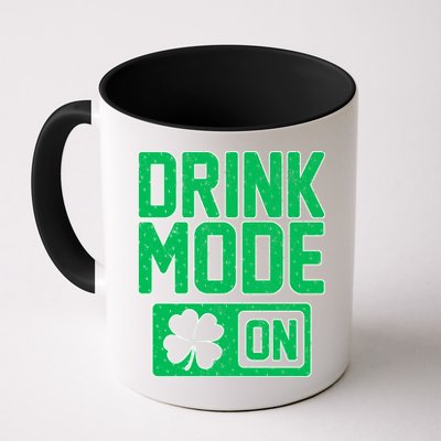 Drink Mode On Irish Clover Mug