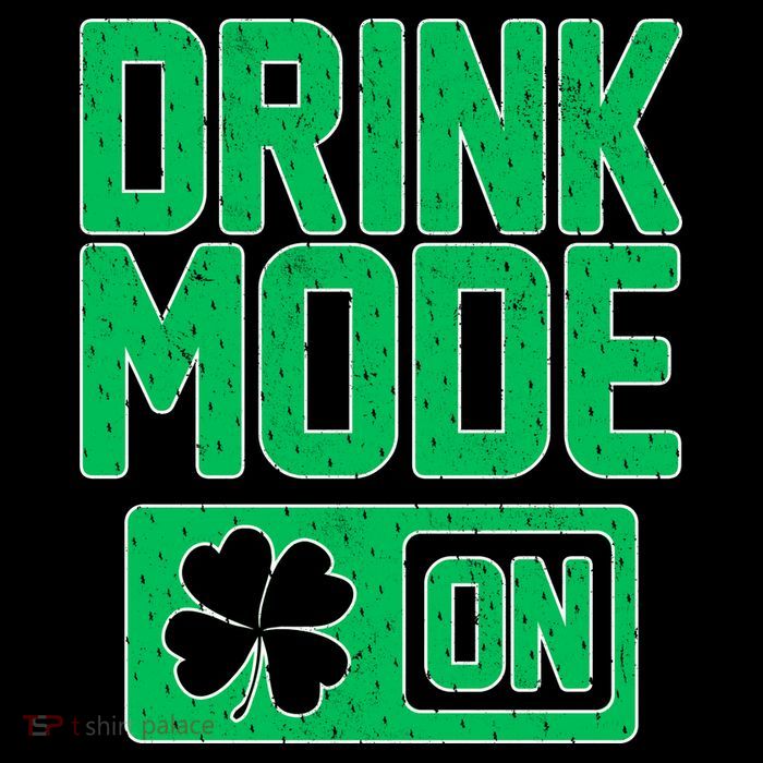 Drink Mode On Irish Clover 16 in Basic Backpack