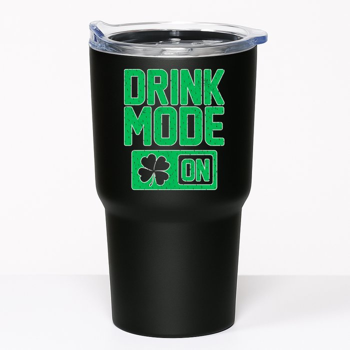 Drink Mode On Irish Clover Tumbler