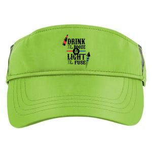 Drink The Booze Light The Fuse Adult Drive Performance Visor