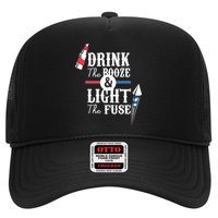 Drink The Booze Light The Fuse Trucker Hat