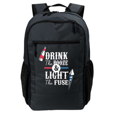 Drink The Booze Light The Fuse Daily Commute Backpack