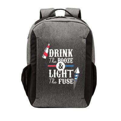 Drink The Booze Light The Fuse Vector Backpack