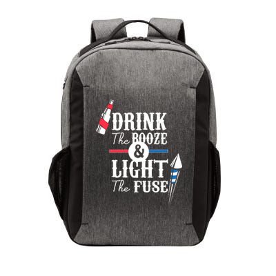 Drink The Booze Light The Fuse Vector Backpack