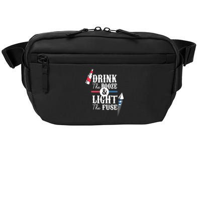 Drink The Booze Light The Fuse Crossbody Pack