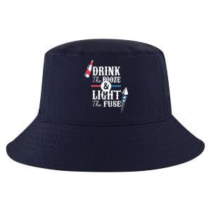 Drink The Booze Light The Fuse Cool Comfort Performance Bucket Hat