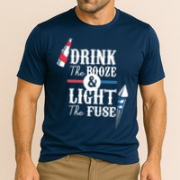 Drink The Booze Light The Fuse Performance Shirt
