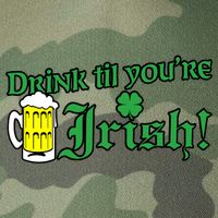 Drink Til' Your Irish Beer Pitcher St. Patrick's Day Legacy Tie Dye Trucker Hat