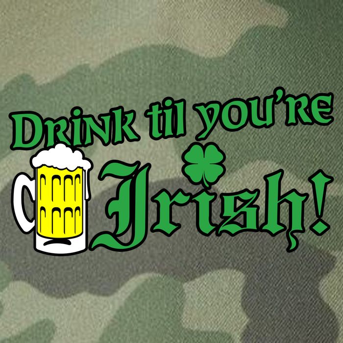 Drink Til' Your Irish Beer Pitcher St. Patrick's Day Legacy Tie Dye Trucker Hat