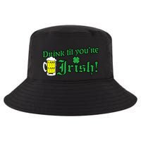 Drink Til' Your Irish Beer Pitcher St. Patrick's Day Cool Comfort Performance Bucket Hat