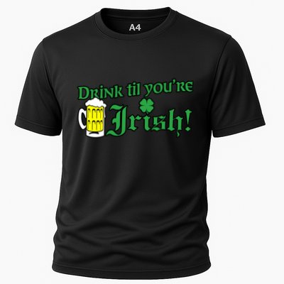 Drink Til' Your Irish Beer Pitcher St. Patrick's Day Performance Shirt