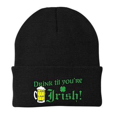 Drink Til' Your Irish Beer Pitcher St. Patrick's Day Beanie