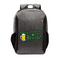 Drink Til' Your Irish Beer Pitcher St. Patrick's Day Vector Backpack