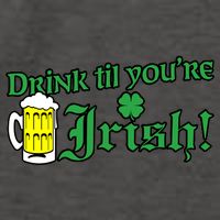 Drink Til' Your Irish Beer Pitcher St. Patrick's Day Vector Backpack