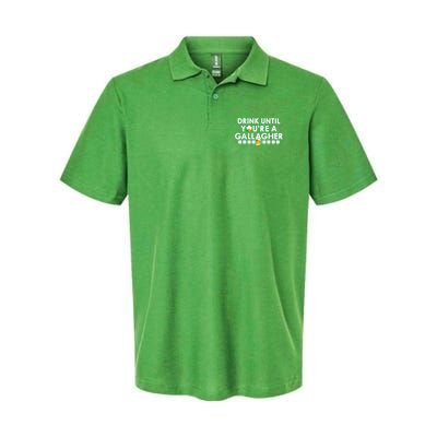 Drink Until You Are A Gallagher Funny St. Patrick's Day Polo