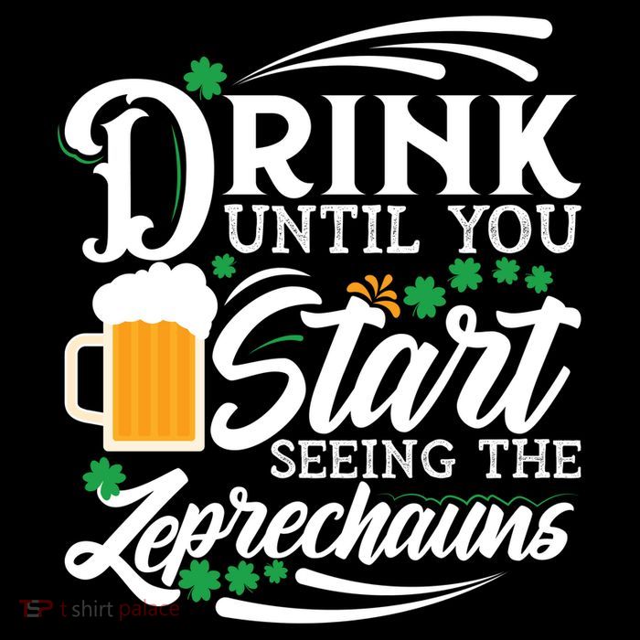 Drink Until You Start Seeing Leprechauns Mesh Reversible Basketball Jersey Tank