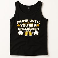 Drink Until You're a Gallagher Funny St. Patrick's Day Drinking Tank Top