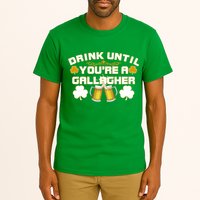 Drink Until You're a Gallagher Funny St. Patrick's Day Drinking Tall T-Shirt