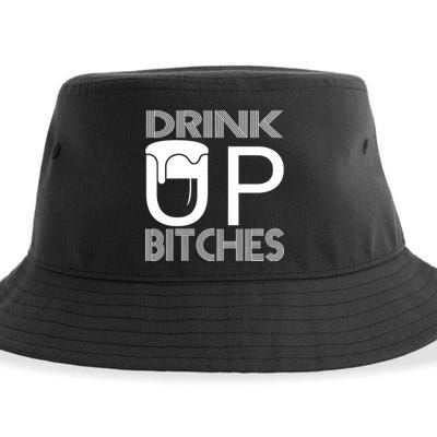 Drink Up Bitches Sustainable Bucket Hat