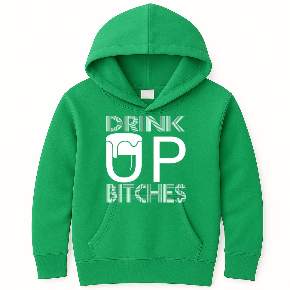 Drink Up Bitches Kids Hoodie
