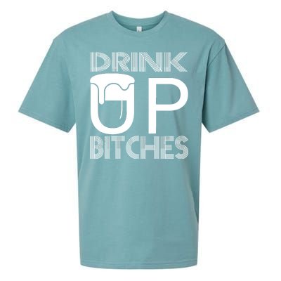 Drink Up Bitches Sueded Cloud Jersey T-Shirt