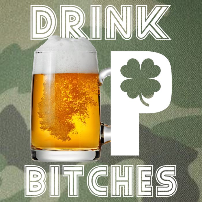 Drink Up Bitches Funny St. Patrick's Day Beer Drinking Legacy Tie Dye Trucker Hat
