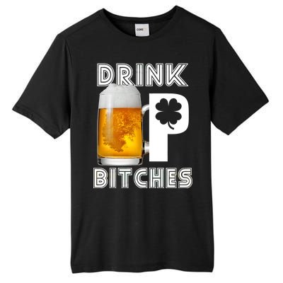 Drink Up Bitches Funny St. Patrick's Day Beer Drinking Tall Fusion ChromaSoft Performance T-Shirt