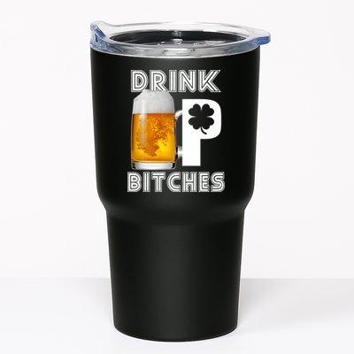 Drink Up Bitches Funny St. Patrick's Day Beer Drinking Tumbler