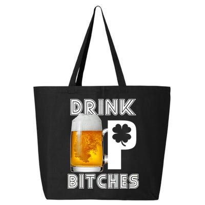 Drink Up Bitches Funny St. Patrick's Day Beer Drinking 25L Jumbo Tote
