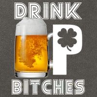 Drink Up Bitches Funny St. Patrick's Day Beer Drinking Cotton Canvas Backpack