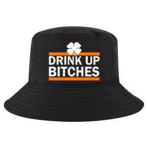 Drink Up Bitches Irish Clover Cool Comfort Performance Bucket Hat