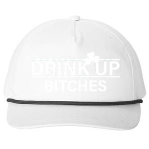 Drink Up Bitches Simple Logo Snapback Five-Panel Rope Hat