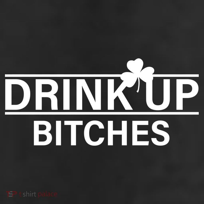 Drink Up Bitches Simple Logo 11oz C Handle Ceramic Mug
