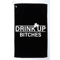 Drink Up Bitches Simple Logo Golf Towel