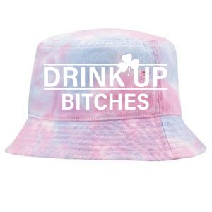 Drink Up Bitches Simple Logo Tie-Dyed Bucket Hat