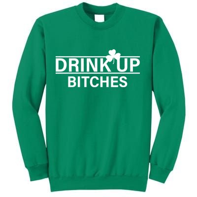 Drink Up Bitches Simple Logo Sweatshirt