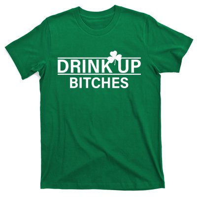 Drink Up Bitches Simple Logo T-Shirt