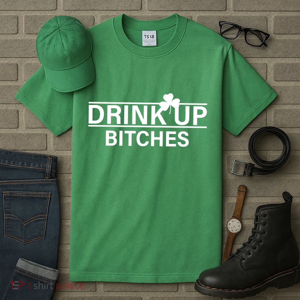 Drink Up Bitches Simple Logo Tall T-Shirt