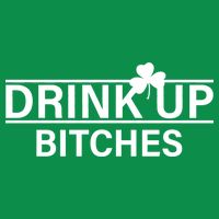 Drink Up Bitches Simple Logo Button