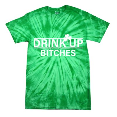 Drink Up Bitches Simple Logo Tie-Dye T-Shirt
