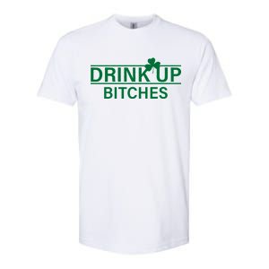 Drink Up Bitches Simple Logo Softstyle® CVC T-Shirt