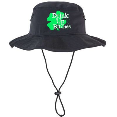 Drink Up Bitches St Patrick's Day Clover Bucket Hat