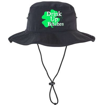 Drink Up Bitches St Patrick's Day Clover Legacy Cool Fit Booney Bucket Hat