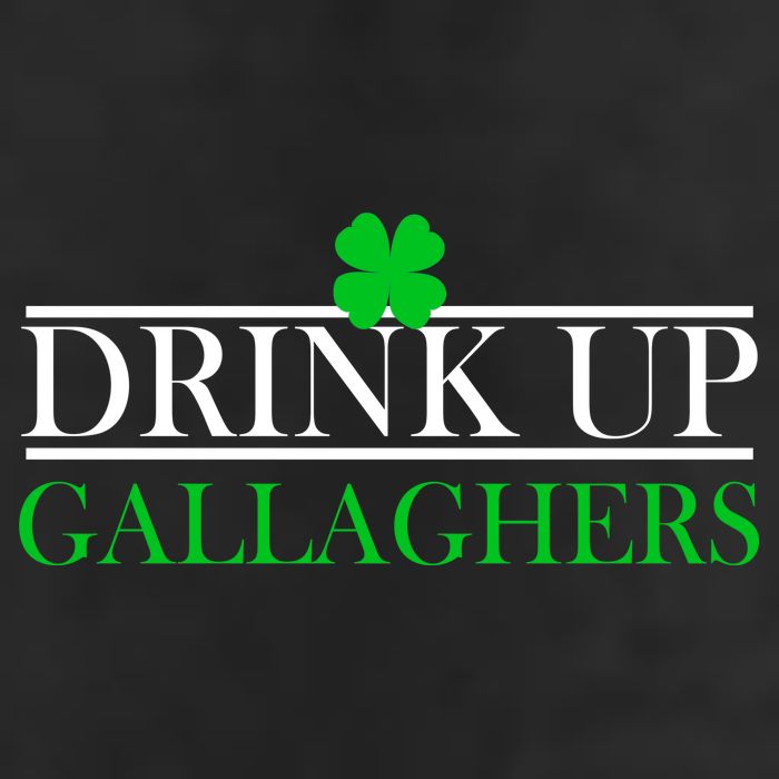 Drink Up Gallaghers Funny St. Patrick's Day Cool Comfort Performance Bucket Hat