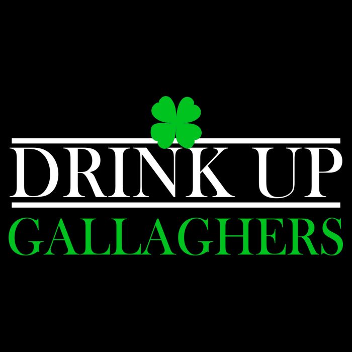 Drink Up Gallaghers Funny St. Patrick's Day Kids T-Shirt