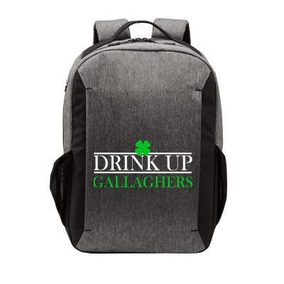 Drink Up Gallaghers Funny St. Patrick's Day Vector Backpack